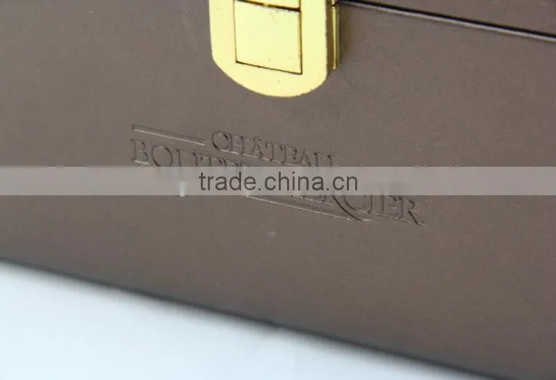 Luxury wooden wine boxes china factry(MH-20024-1)