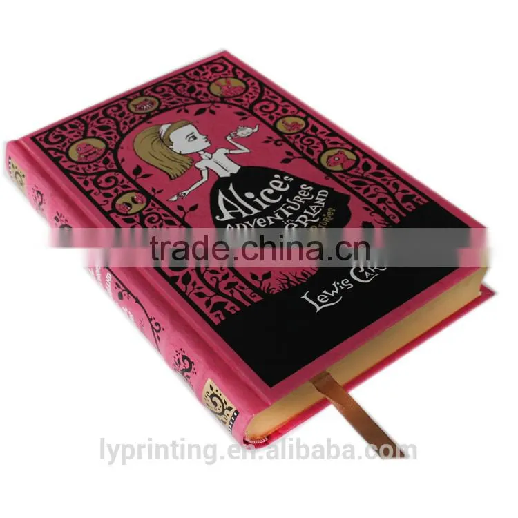 Gold edge exquisite children story book, hardcover book printing
