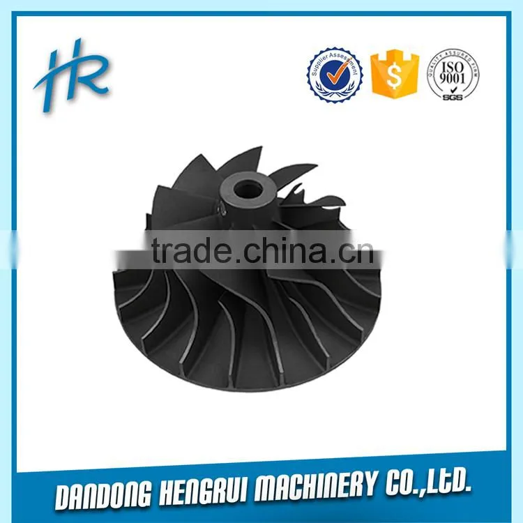 High quality precision turbo compressor impeller, qualified machining pump compressor impeller