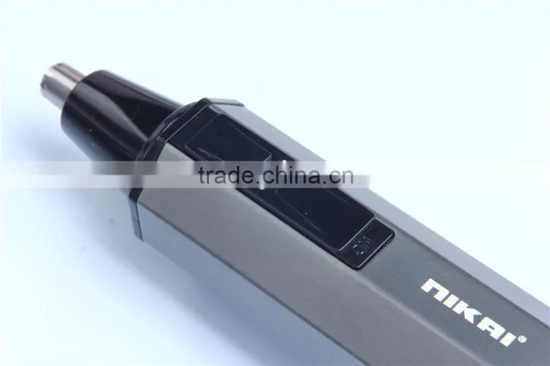 NIKAI 3 in 1 Waterproof manual nose and ear hair trimmer