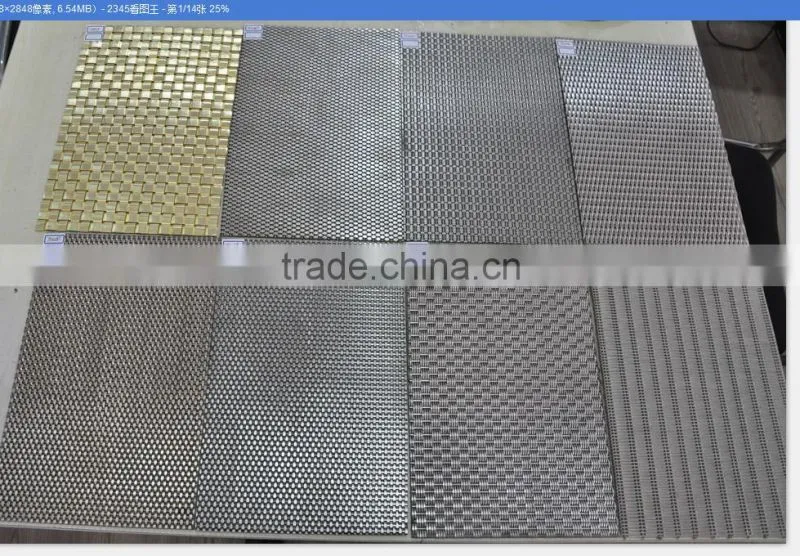 joya factory supply safety glass used laminated wire mesh