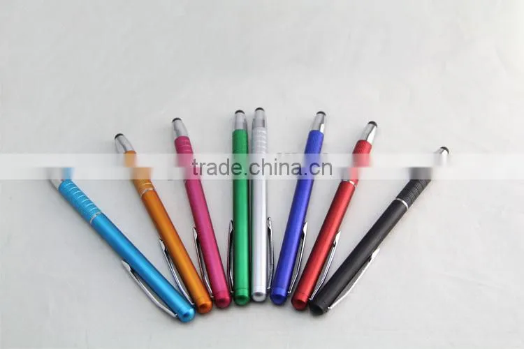 Newest fancy stationery metal stylus screen touch pen