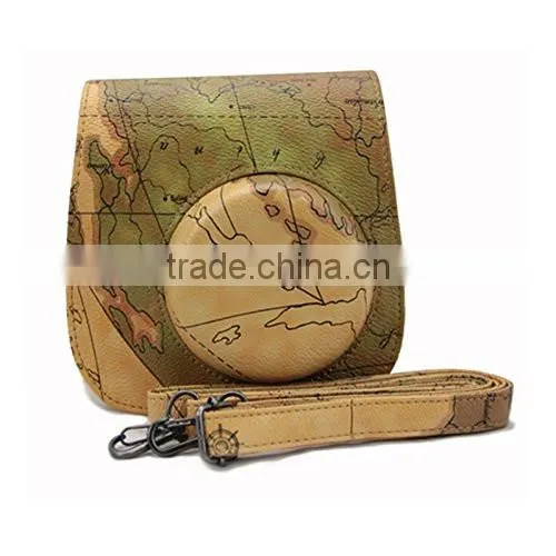 Map style camera bag for Fujifilm, mini 8 camera bag