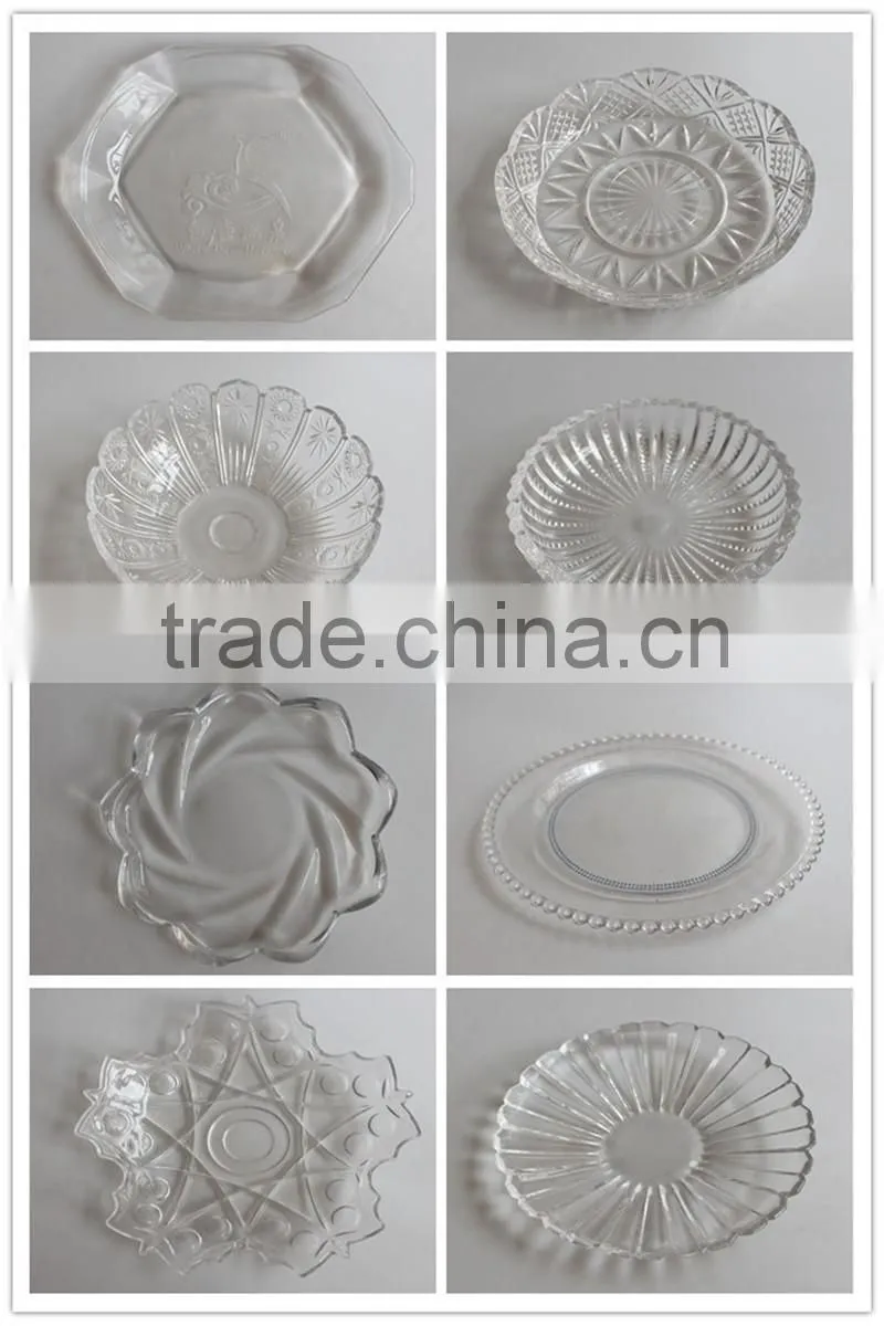 beat selling grey manufacture glass plate unbreakable