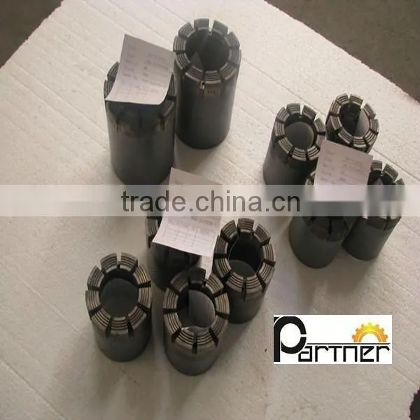 Stable quality!!! nq hp pq diamond core drill bit for coal mining drilling