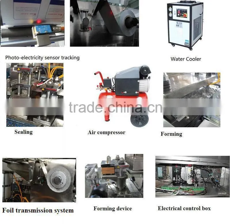 DPP140 capsule tablet Blister Packing Machine