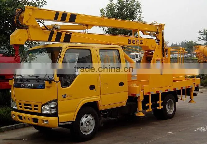 14m aerial working platform truck with best price