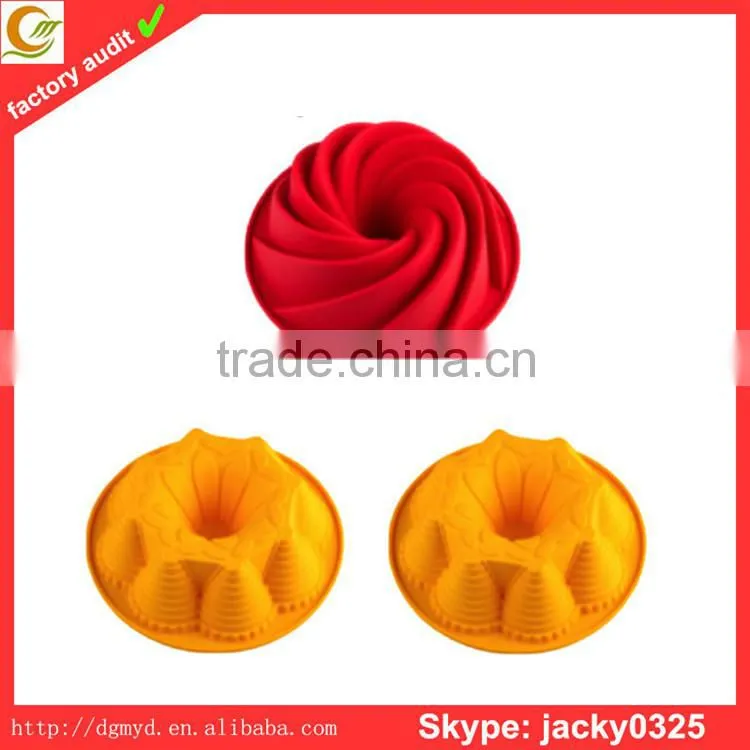factory price hot sale wholesale OEM silicone moon cake mold