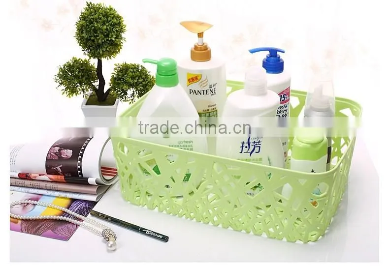 Hollow colorful Storage basket made in china
