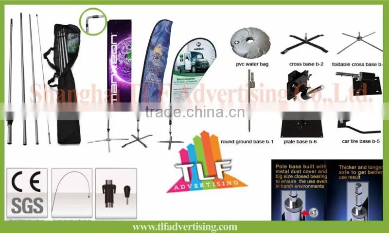 Ceremonial Usage Feather Silk Flags
