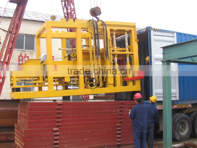 onstruction building block machine cement brick making machine QT6-15 for sale