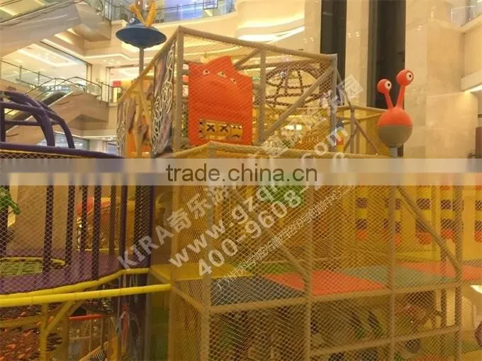New Talor-made adventure outdoor park with rape course for children adventure
