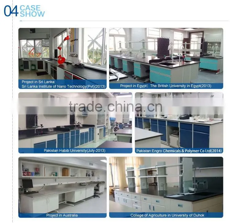 China Galvanized Steel School Furniture, Physics Lab Furniture