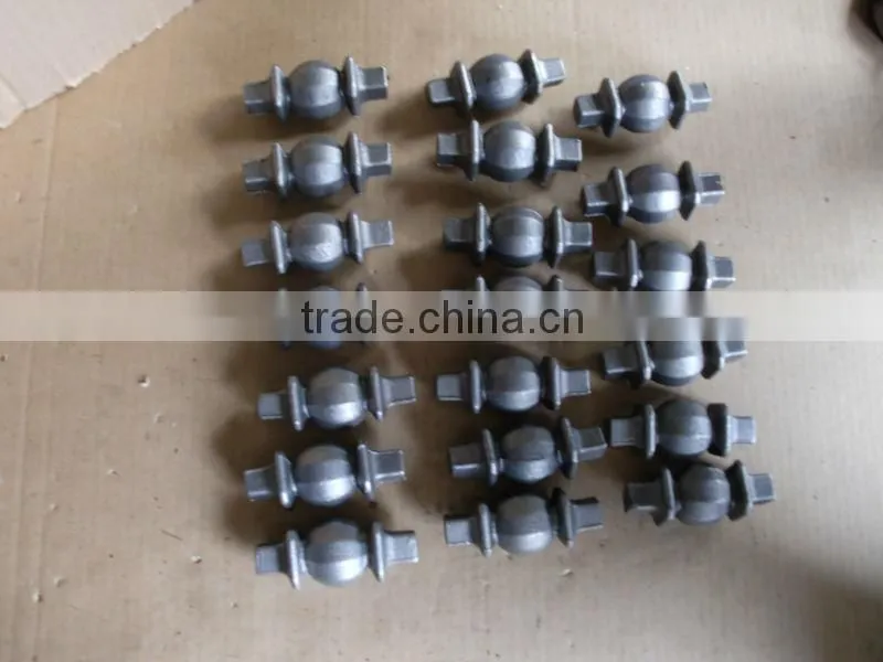 out door wrought iron bow balusters