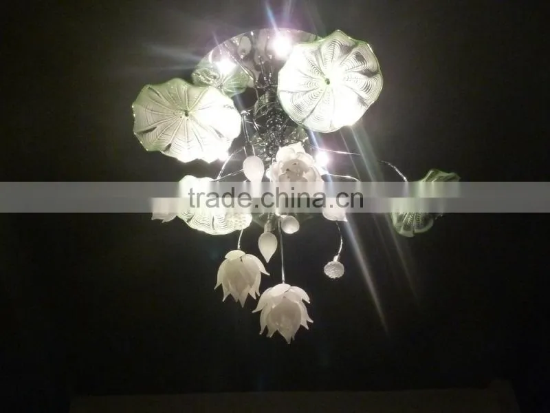 blown art glass chandelier xo--201410089 Hand-blown glass Chandelier morden chandelier