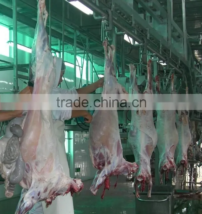 ISO9001 mutton butcher machine for mutton slaughter house processing line