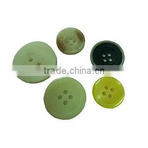 customized logo engraved resin buttons for garment