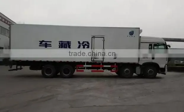 SINOTRUK howo refrigerator van truck - howo T5G