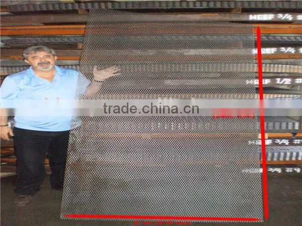 Healthy machine making expanded metal for grill