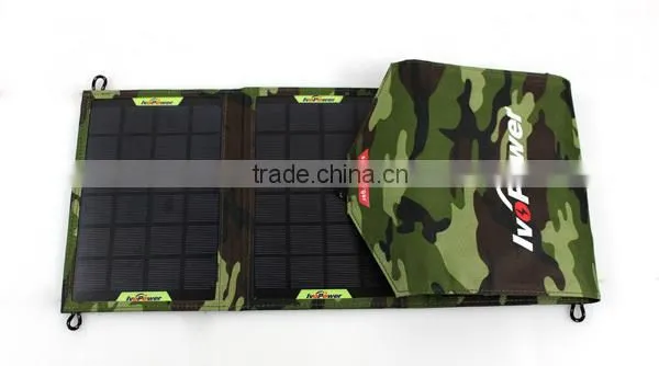 New Product 10W Foldable Solar Mobile Phone Travel Charger