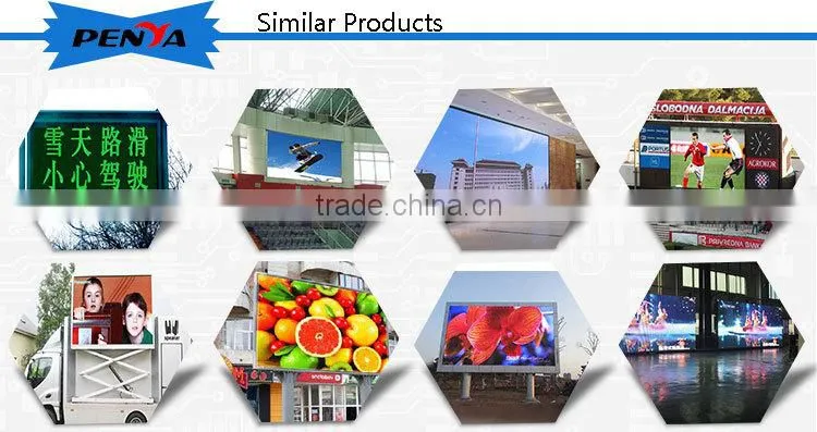 Full Color RGB High brightness P10 truck mobile led screen