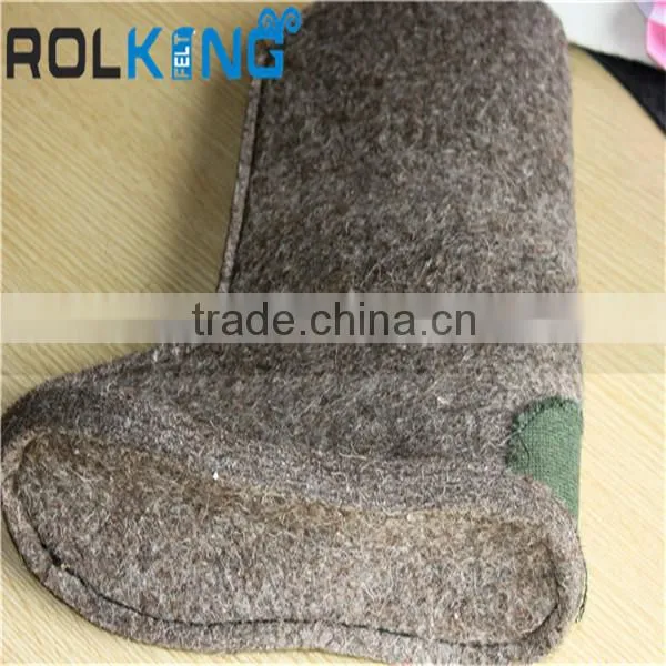 Warm wool Felt Lining