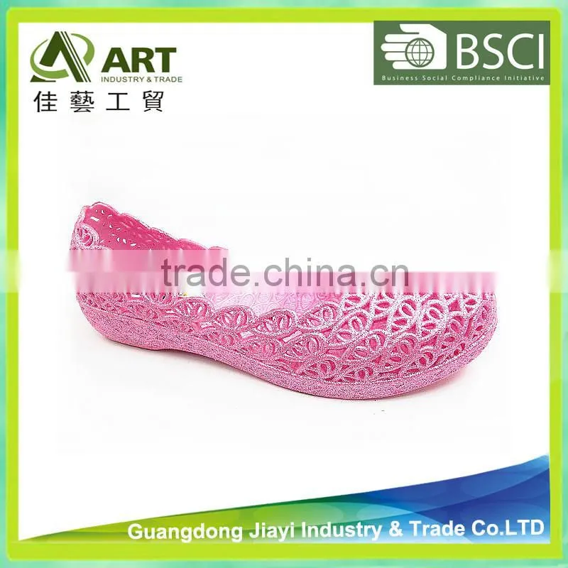 High Quality Lady Summer PVC Sandals 2016 Women Flat Shoes