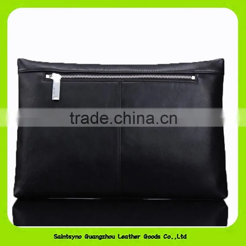 15062 Large capacity leather fashion man bag