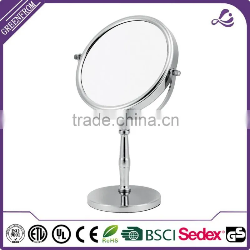 8 inch simple tinted styling handle table mirror hot selling Christmas gift