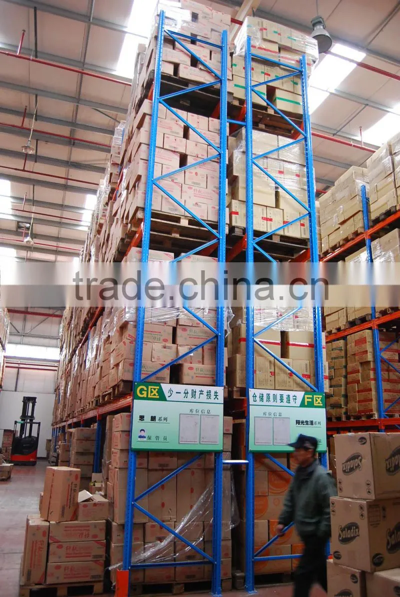 warehouse double deep storage rack