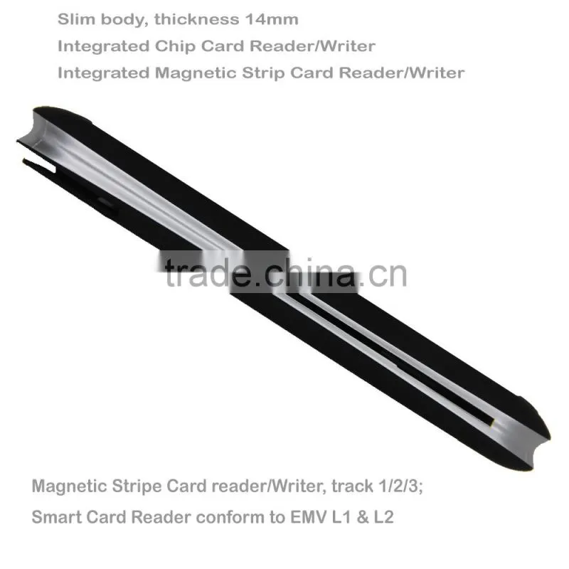 Bluetooth Type Encrypting Pin Pad with Smart Card Reader, MSR