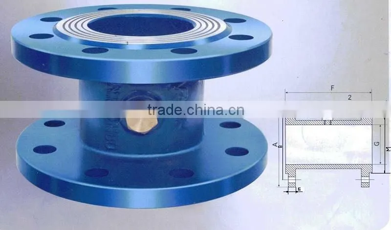cast iron flange connection