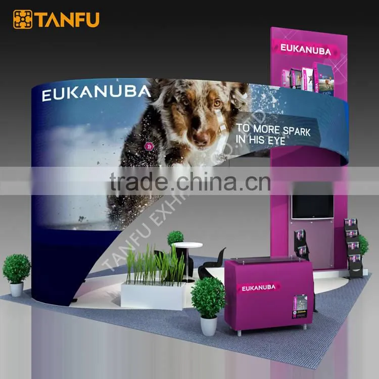 TANFU 6m x 6m or 20 by 20 Trade Show Truss Booth Structures