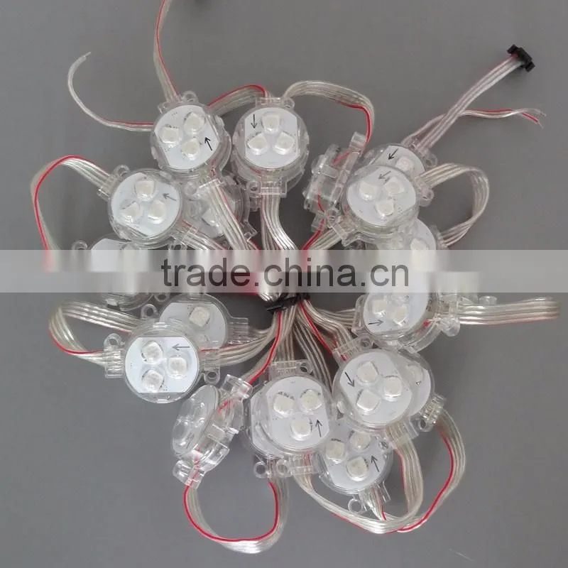 16mm 30mm milk cover WS2811 string LED pixel module light