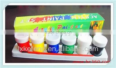 wholesale acrylic paint/5ml 6-strip Pots water color
