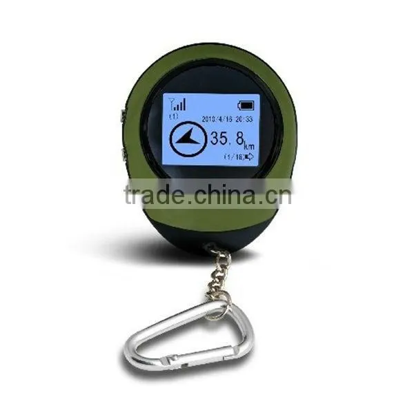 Personal Mini GPS Tracker Location Finder with Display Screen and Keychain