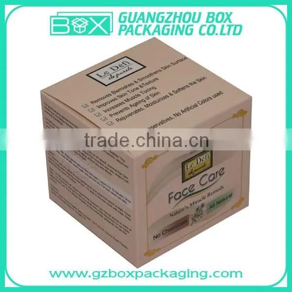 cheap paper facial cream box