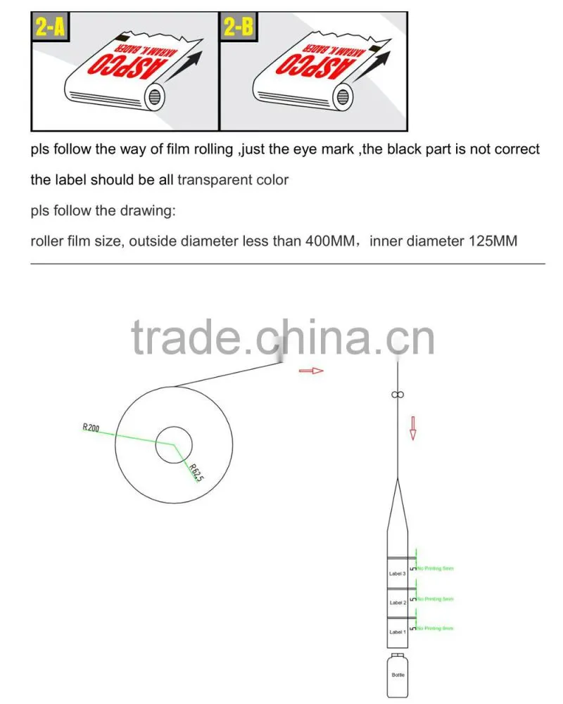 import China cheap price automatic pet bottle shrink sleeve label machine