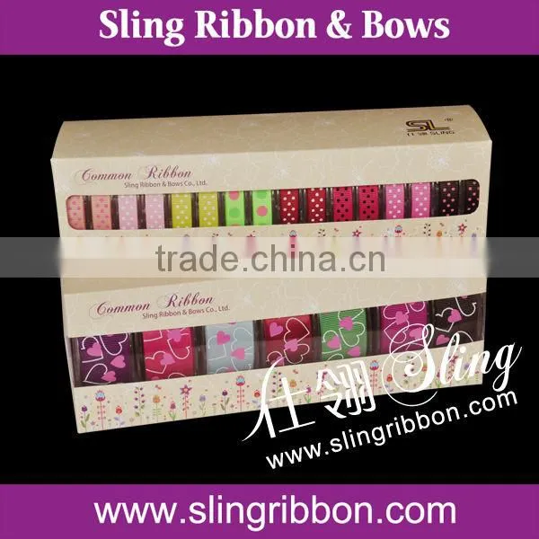 Wholesale 5yds Roll Packaging Satin Ribbon Grosgrain Ribbon