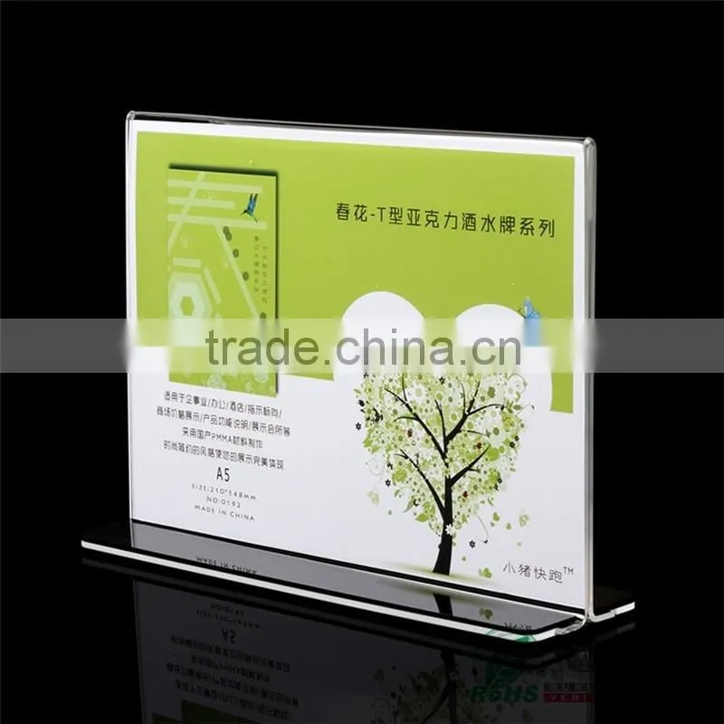 wholesale landscape acrylic sign holder for sale