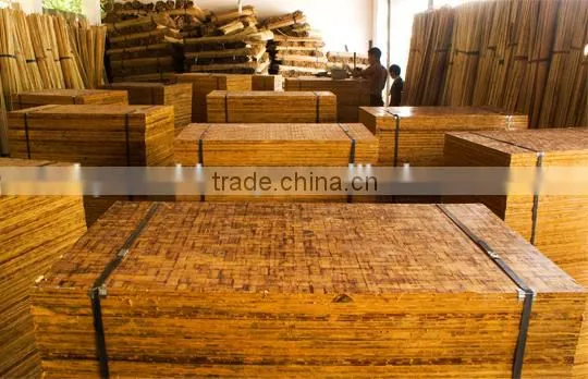 Bamboo Wooden Pallets used for block making machine