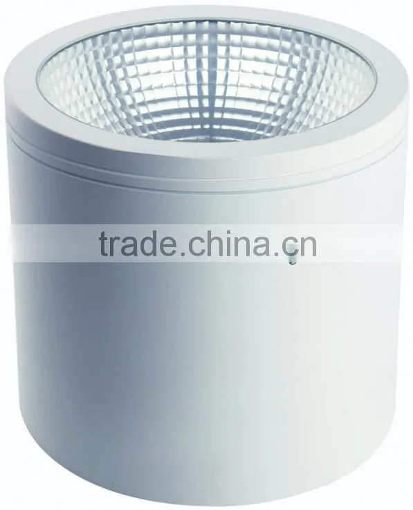 high power led commercial cob downlight 4700lm CREE2530 50W cob Surface Mounted Downlight manufacturer