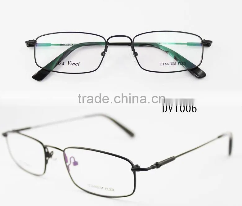 handmade flex titanium frame & good eyeglass frame