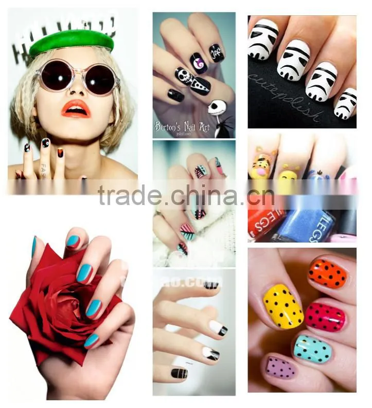 Mixed Color Rolls Glittered Striping Tape Line DIY Nail Art Tips Decoration Sticker Nail Tape