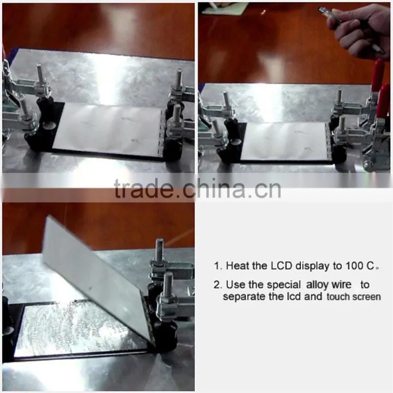 100M Alloy Wire Separating Touch Screen Panel LCD for iPhone /for Samsung /for HTC /for Sony