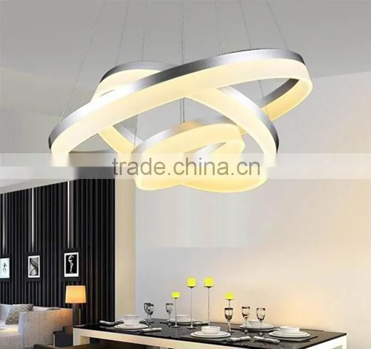 Lamparas Decorative Modern Circle Lampadario Modern Lustre OXD8815-80W