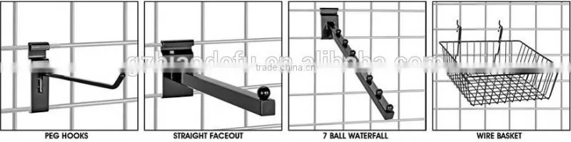 Countertop Grid Gridwall Display with T Leg