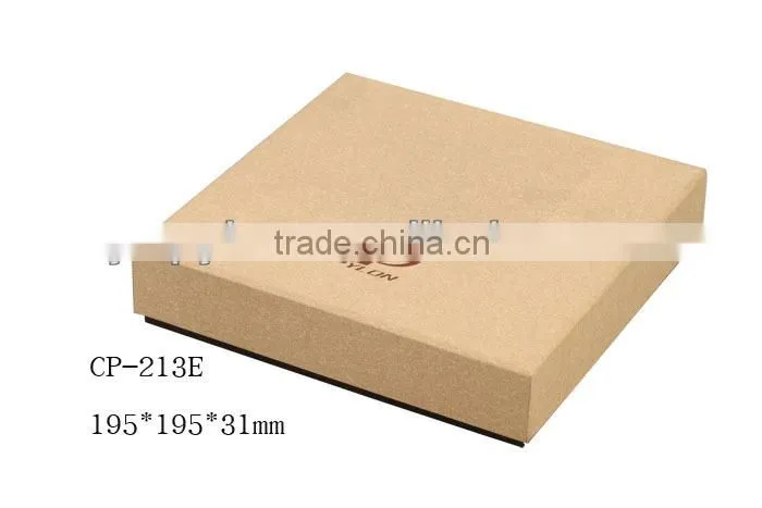 Cardboard paper watch box for displaying