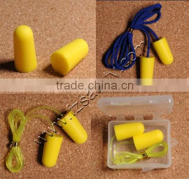 PU foam safety earplugs with kinds of color
