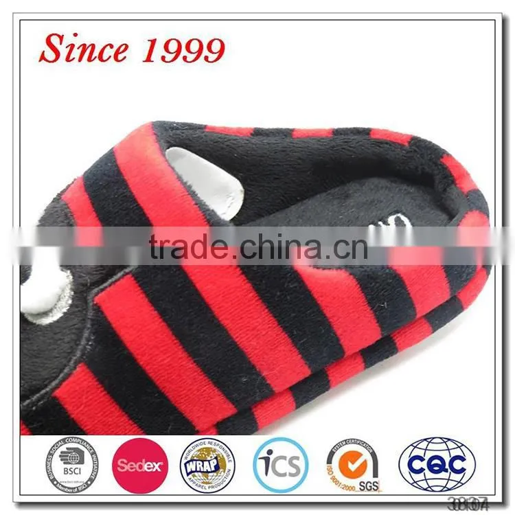 funny big plush eyes slippers for children